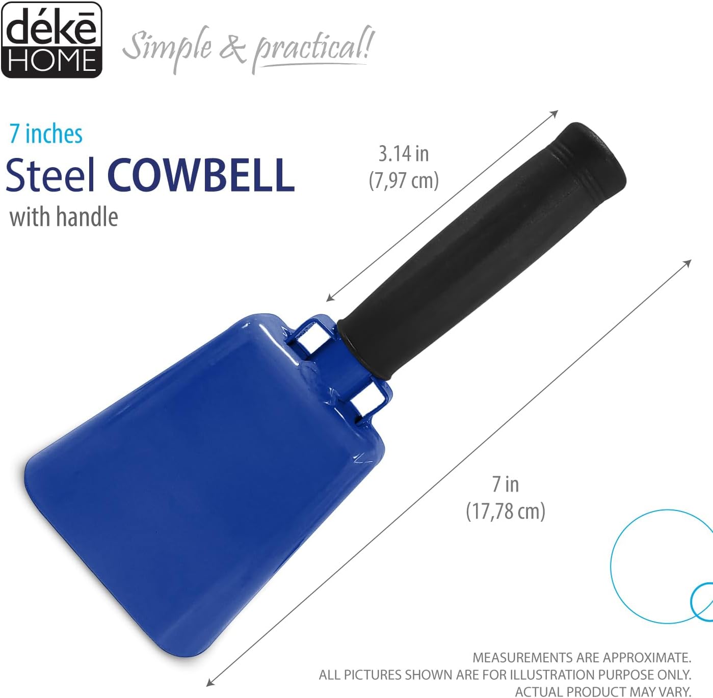 LARGE COW BELL