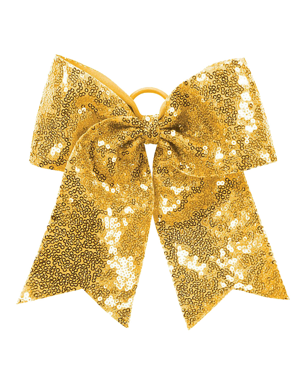 COPLEY CHEER BOW - GOLD SEQUIN