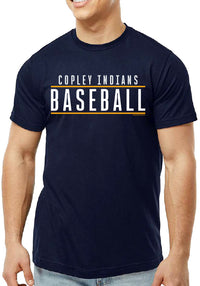 BASEBALL HEADLINE TEE - ADULT