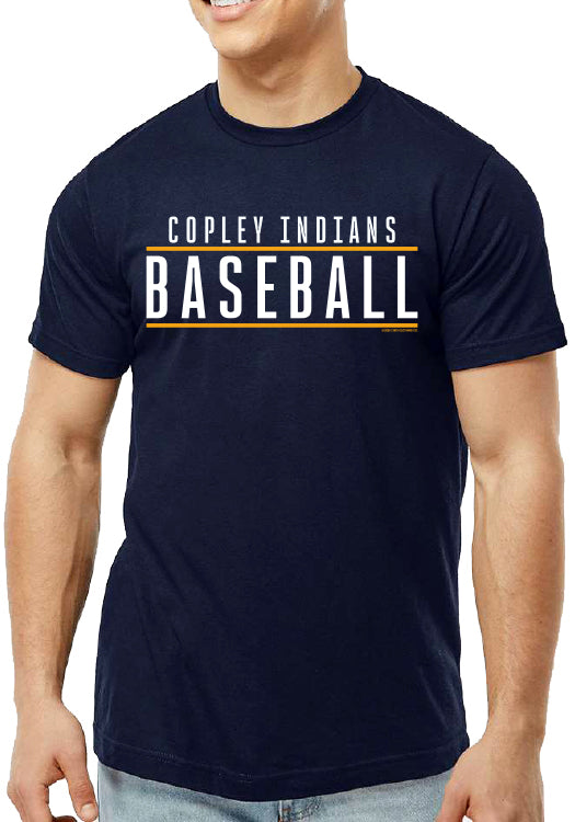 BASEBALL HEADLINE TEE - ADULT