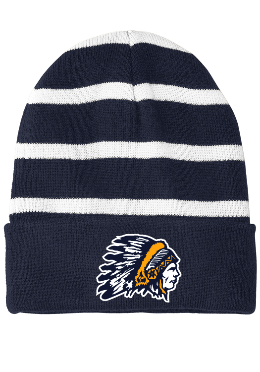 STRIPED BIG CHIEF BEANIE