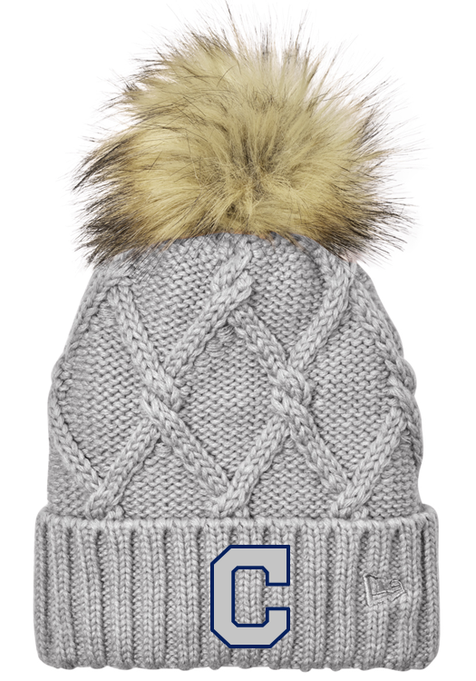 LADIES POM BEANIE