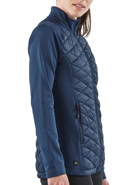 LADIES QUILTED ZIP JACKET