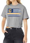 COPLEY PROUD LADIES CROP TEE