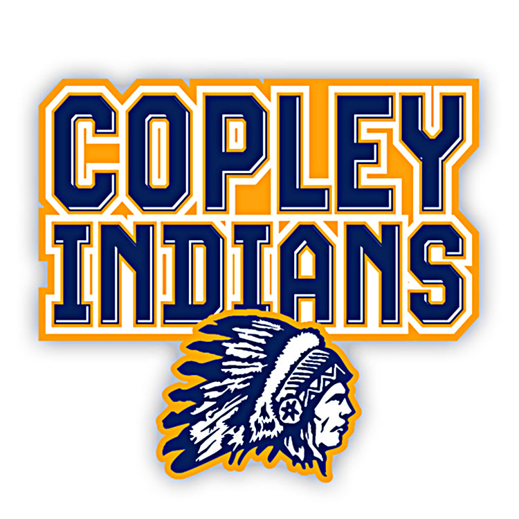 COPLEY INDIANS DECAL