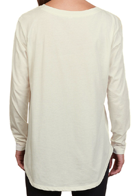 LADIES TONE SCRIPT LONG SLEEVE