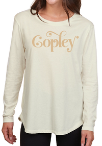 LADIES TONE SCRIPT LONG SLEEVE