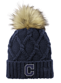 LADIES POM BEANIE