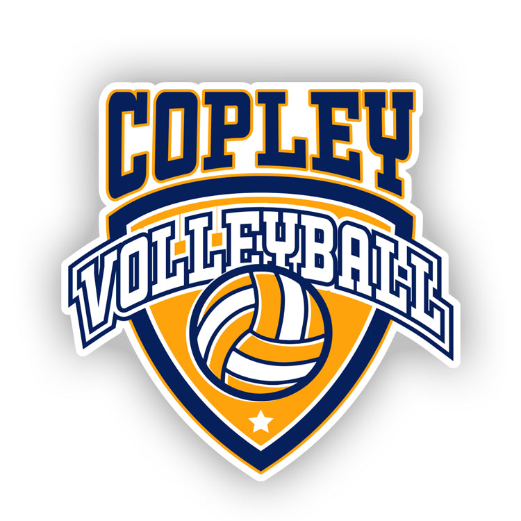 COPLEY VOLLEYBALL DECAL