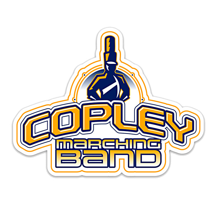 COPLEY BAND DECAL